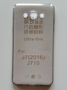 TPU ultra tanka maska 0,3MM za SM-J710F GALAXY J7 2016, dim providna