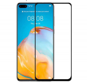 Zaštitno staklo 5D Full Glue za Huawei P40 Pro 2020, P40 PLUS (6.58") crni rub