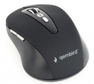 Bežični miš BLUETOOTH optički USB 800-1600Dpi black GEMBIRD MUSWB-6B-01