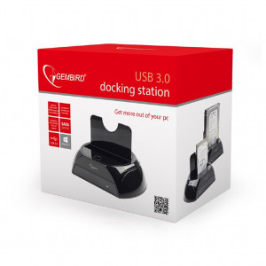 Eksterno kućiste, docking station za 2.5" / 3.5" SATA hard diskove, USB 3.0, Gembird HD32-U3S-2