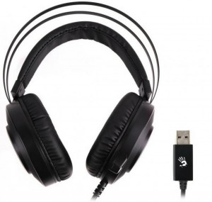 Gejmerske slušalice 7.1 SURROUND, A4Tech A4-G521 Bloody, 50mm/16ohm, color LED, USB povezivanje