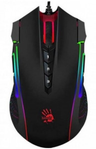 Gejmerski optički miš, A4Tech A4-J90S Bloody RGB, 2000Hz/100-8.000 Dpi, Black USB 125mm