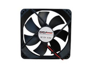 Hladnjak kućista 90x90x25mm Gigatech kesica crni MOLEX