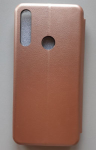 Preklopna futrola LEATHER za Huawei P Smart Z 2019, Honor 9X, Y9 Prime 2019 (6.59") pink