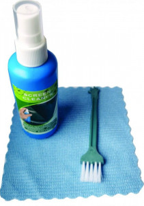 Set za čišćenje monitora Gembird CK-LCD-005, Cleaning set 3 in 1, fluid 100ml + brush + towel