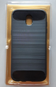 TPU maska BRUSHED SM-J530F GALAXY J5 2017, Galaxy J5 Pro, BLACK, EU