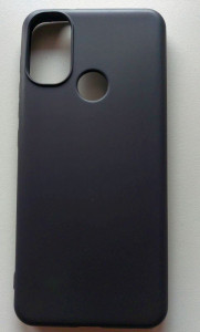TPU maska PUDDING za Moto E20, Moto E40 2021 (6.5") CRNA