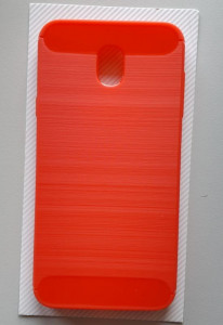 TPU BRUSHED maska za Samsung Galaxy SM-J737, Galaxy J7 2018, crvena