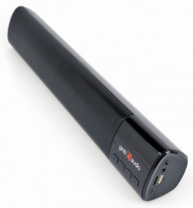Bluetooth speaker soundbar Gembird SPK-BT-BAR400-01, 2x5W USB, SD, AUX, mikrofon, black