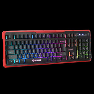 Gejmerska tastatura USB Marvo KG629G sa RGB pozadinskim osvetljenjem crna