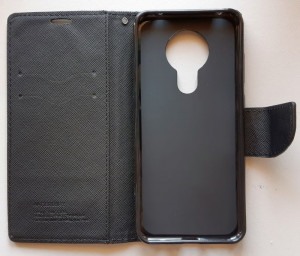 Preklopna futrola MERCURY za Nokia 5.3 2020 (6.55") Crna