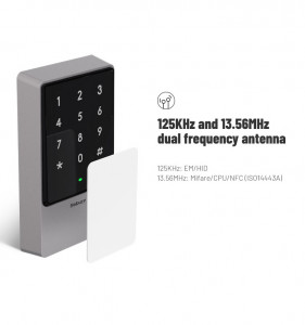 Sebury sTouch2 samostalna kontrola pristupa sa čitačem kartica i tastaturom METALNO KUŠIŠTE