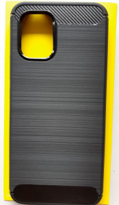 TPU maska BRUSHED za Xiaomi Mi Note 10 Lite 2020 (6.47") crna