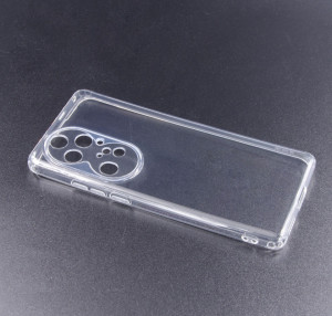 TPU maska Clear Solid za HUAWEI P50 Pro 2021 (6.6) providna