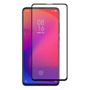 Zaštitno staklo 5D FULL GLUE za Xiaomi Redmi Note 9 PRO 2020, Redmi Note 10 PRO, Xiaomi Mi 11i, Redmi Note 11 Pro (6.67") crni rub
