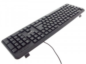Žična USB tastatura Gembird KB-U-103 , 104 tastera, US raspored, crna