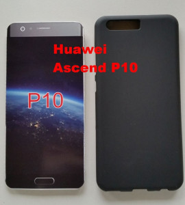 Silikonska maska leđa Huawei Ascend P10 crna