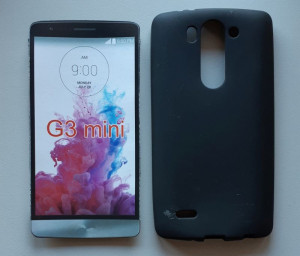 TPU Pudding maska za LG G3 S, LG G3 mini (5.0") 2014, crna