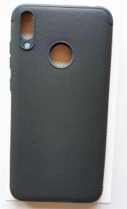 TPU CANVAS maska ultra tanka 0.3mm za Huawei Y7 2019, Y7 Prime 2019, Y7 Pro 2019, Enjoy 9 (6.26"), crna