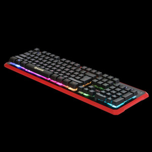 Gejmerska tastatura USB Marvo KG629G sa RGB pozadinskim osvetljenjem crna