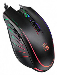 Gejmerski miš A4Tech A4-Q81-CURVE Bloody, NEON X-Glide, 500-3200 Dpi, USB