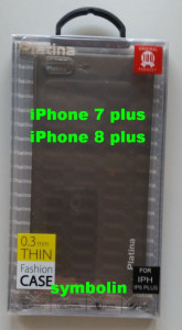 Silikonska maska Platina za IPHONE 7 PLUS 2016, iPhone 8 plus 2017 (5.5")