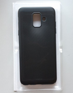 TPU maska BREATH za Samsung Galaxy A6 2018, SM-A600F, crna