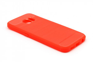 TPU maska BRUSHED za SM-A730F GALAXY A8 PLUS 2018 RED