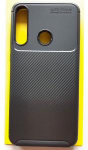 TPU maska CARBON za Huawei Y6p 2020 (6.3") crna