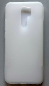 TPU maska Pudding za Xiaomi Redmi 9 2020 (6.53") bela