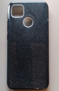 TPU maska Sparkly SHINE za Xiaomi Redmi 9C 2020 (6.53") siva