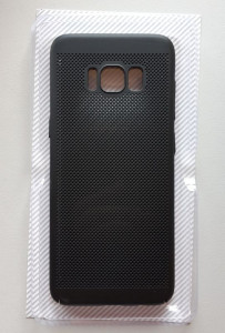 TPU/PC BREATH maska za SM-G950F GALAXY S8, crna