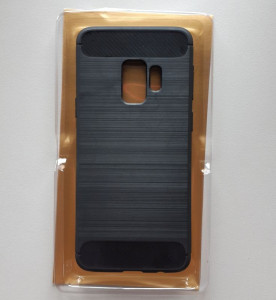 TPU maska BRUSHED za SM-G960F GALAXY S9 BLACK