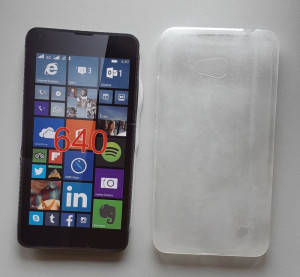 TPU 0.3mm maska ultra tanka za Nokia Lumia 640 (5.0") 2015