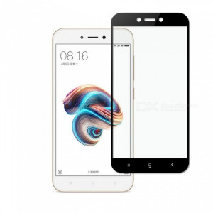 Zaštitno, kaljeno staklo 5D Full Glue za Xiaomi Redmi 5A 2017, Redmi Go 2019 (5.0") crni rub
