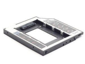Fioka za montazu 2.5" SSD/SATA HDD (do12.7mm) u 5.25" leziste u Laptop umesto optike, Gembird MF-95-02