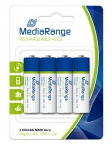 Punjive baterije AA HR6 NiMh 2100MAH MEDIARANGE MRBAT121/PRC