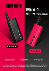 Samcom MINI-1 (CP-446 plus) toki voki LIČNA RADIO STANICA - domet do 10 km