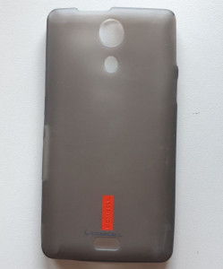 TPU maska Pudding za Xperia ZR, dim matirana