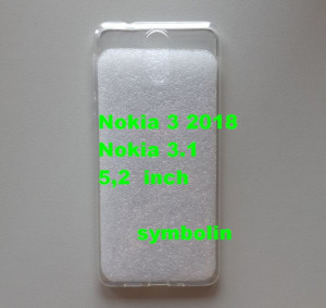 TPU maska ultra tanka 0,3mm za Nokia 3.1, Nokia 3 2018, providna