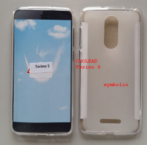 TPU PUDDING maska za Coolpad Torino S providna s matiranim leđima