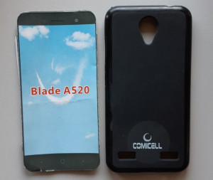TPU Pudding maska za ZTE Blade A520 (5.0") 2017, crna