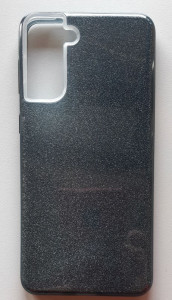 TPU SPARKLY Shine maska za SAMSUNG SM-G996F, Galaxy S21 Plus 2021 (6.7") tamno siva