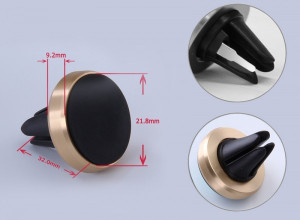 Univerzalni držač telefona sa magnetom za ventilaciju crni ili sivi