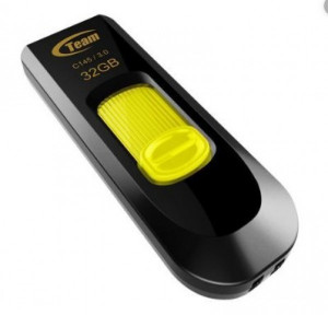 USB 3.0 Flash 32GB TeamGroup C145 TC145332GY01, YELLOW