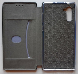 Preklopna futrola LEATHER za Samsung SM-N970F, Galaxy Note 10 2019 (6.3"), crna
