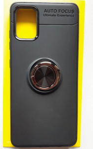 TPU Magnet RING maska za Samsung SM-A515F, Galaxy A51 2020 (6.5") crna