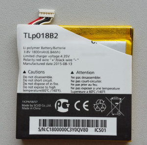 Baterija TLp018B2 za Alcatel OT 6030D, OT-6030, OT-7024