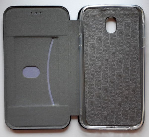 Preklopna futrola Leather za Samsung Galaxy SM-J737, Galaxy J7 2018 (5.5") crna
