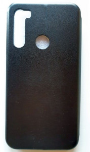 Preklopna futrola LEATHER za Xiaomi REDMI Note 8 2019 (6.3") crna